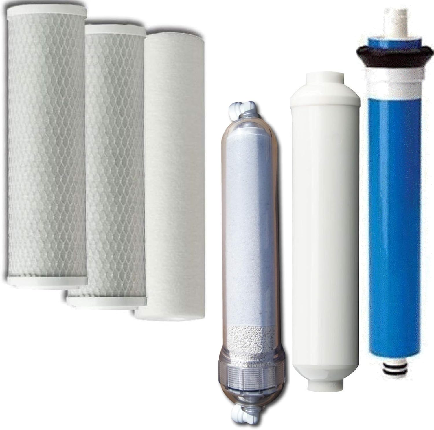 REVERSE OSMOSIS 2 CARBON BLOCK. CARBON INLINE. ALKALINE FILTER. 100 GPD MEMBRANE …