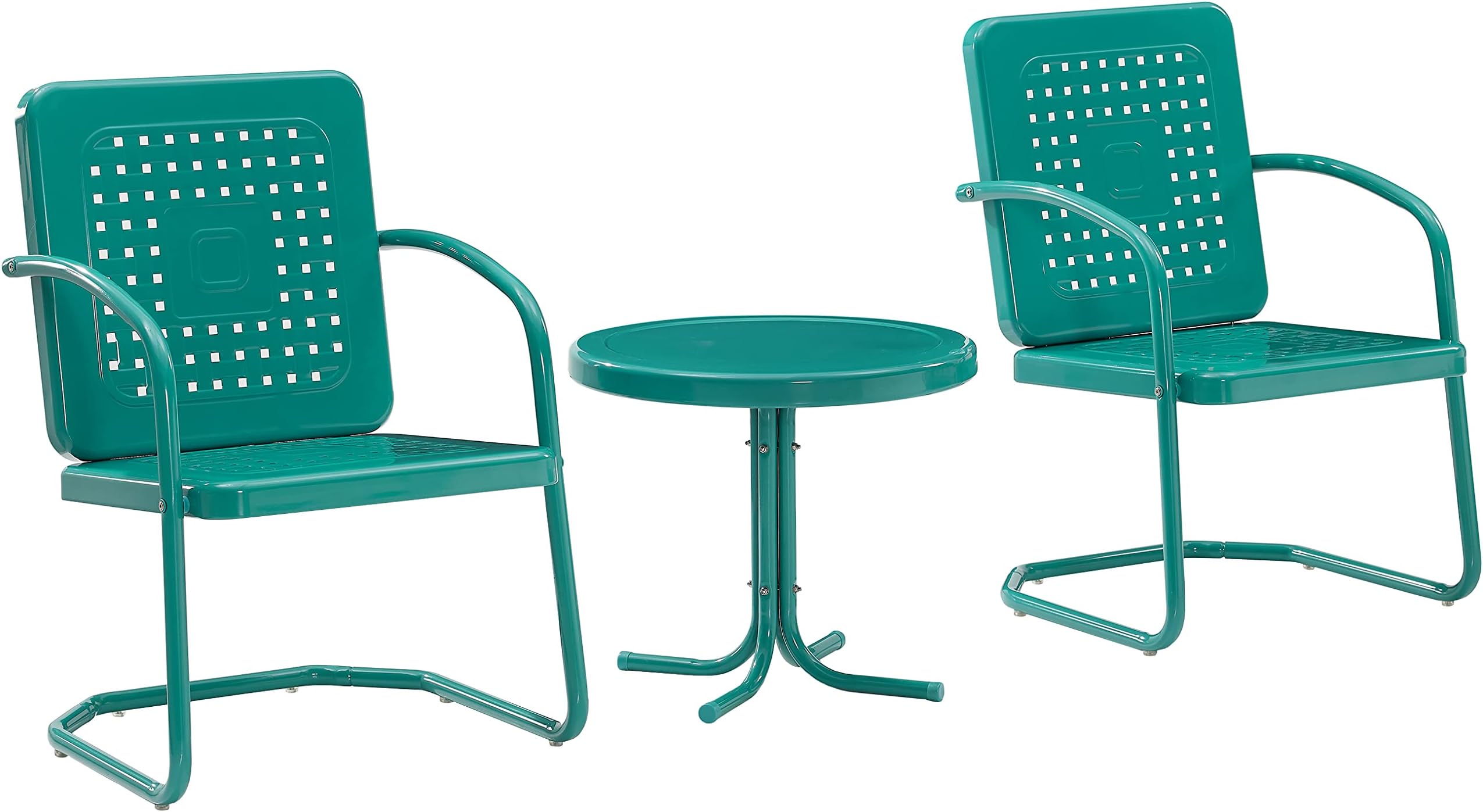 Crosley Furniture Gracie 3Piece Retro Metal Outdoor