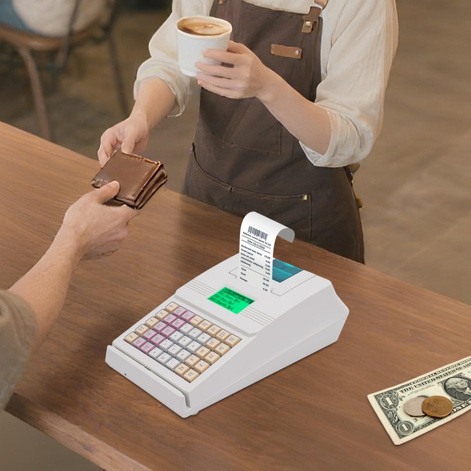 Amazon.com : 40 Keys Cash Register Cash Management System(No Cash
