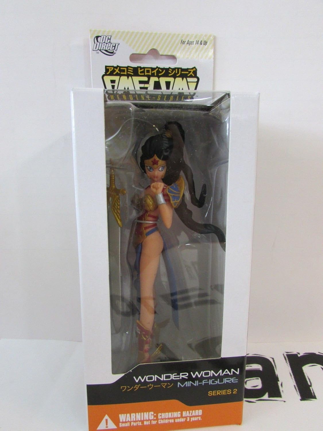DC Direct AmeComi Heroine Series 2 Mini PVC Figure Wonder Woman by DC Comics