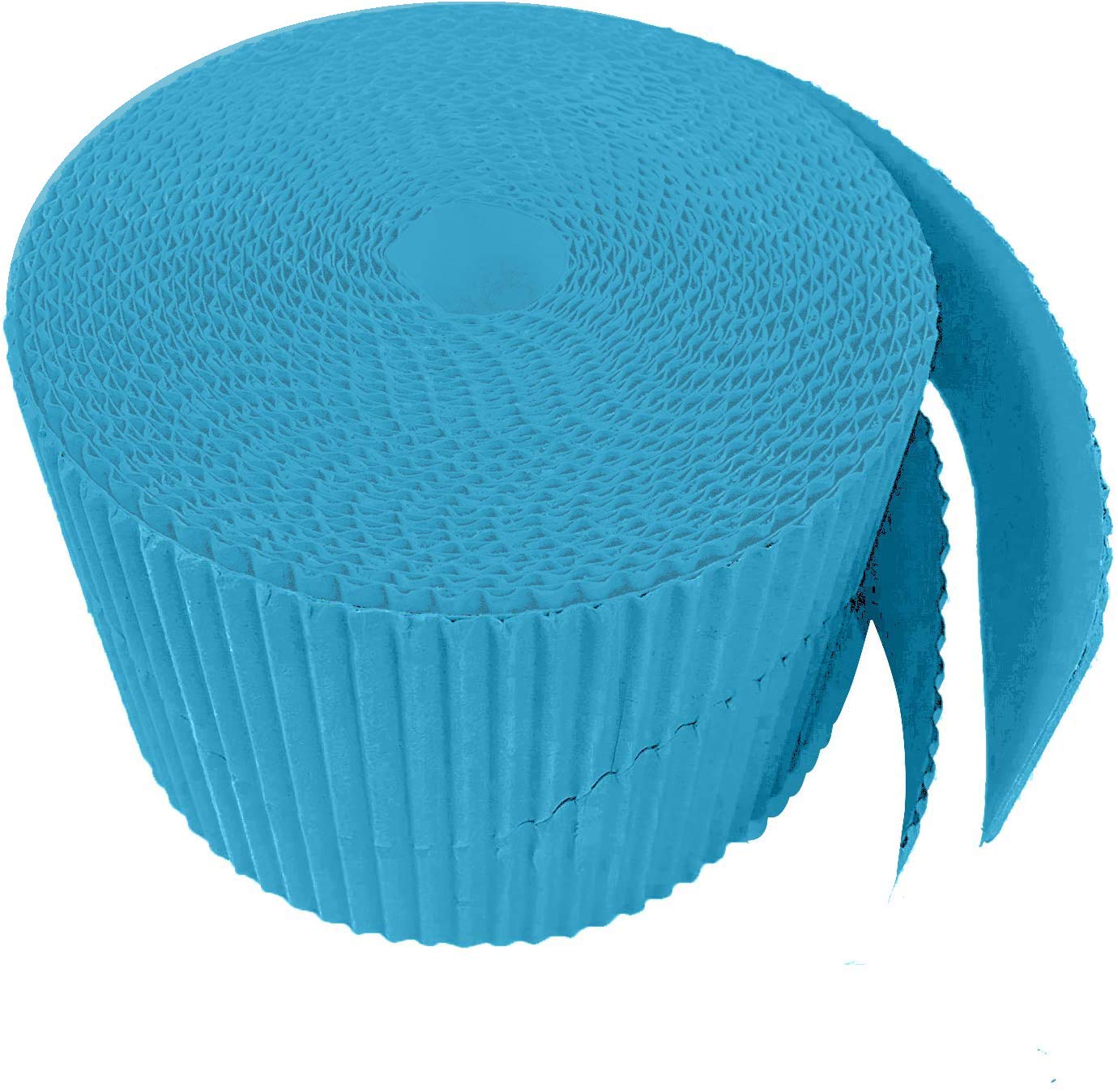 Buy 3 Ace Crafts Size 57mm x 15m (Turquoise) Corrugated Display Borders