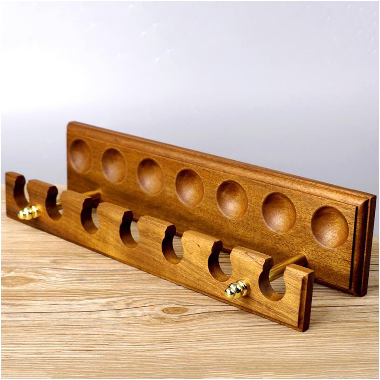 Soporte de madera for pipas tabaco - for con accesorios universales 7 puntas Regalos for hombres