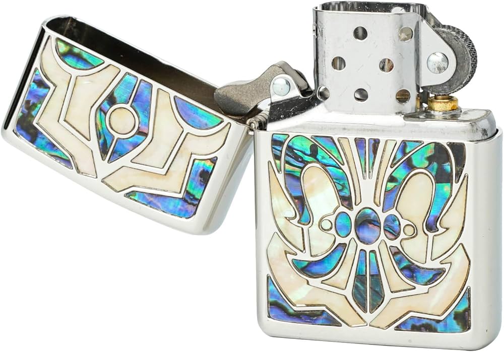 春夏秋冬おさんぽシリーズ E ZIPPO アーマー インレイド シェル