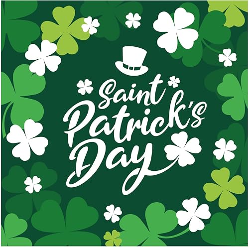 FIESTAS GUIRCA | 12 St. Patrick's Servietten (16x16 cm) - Ti