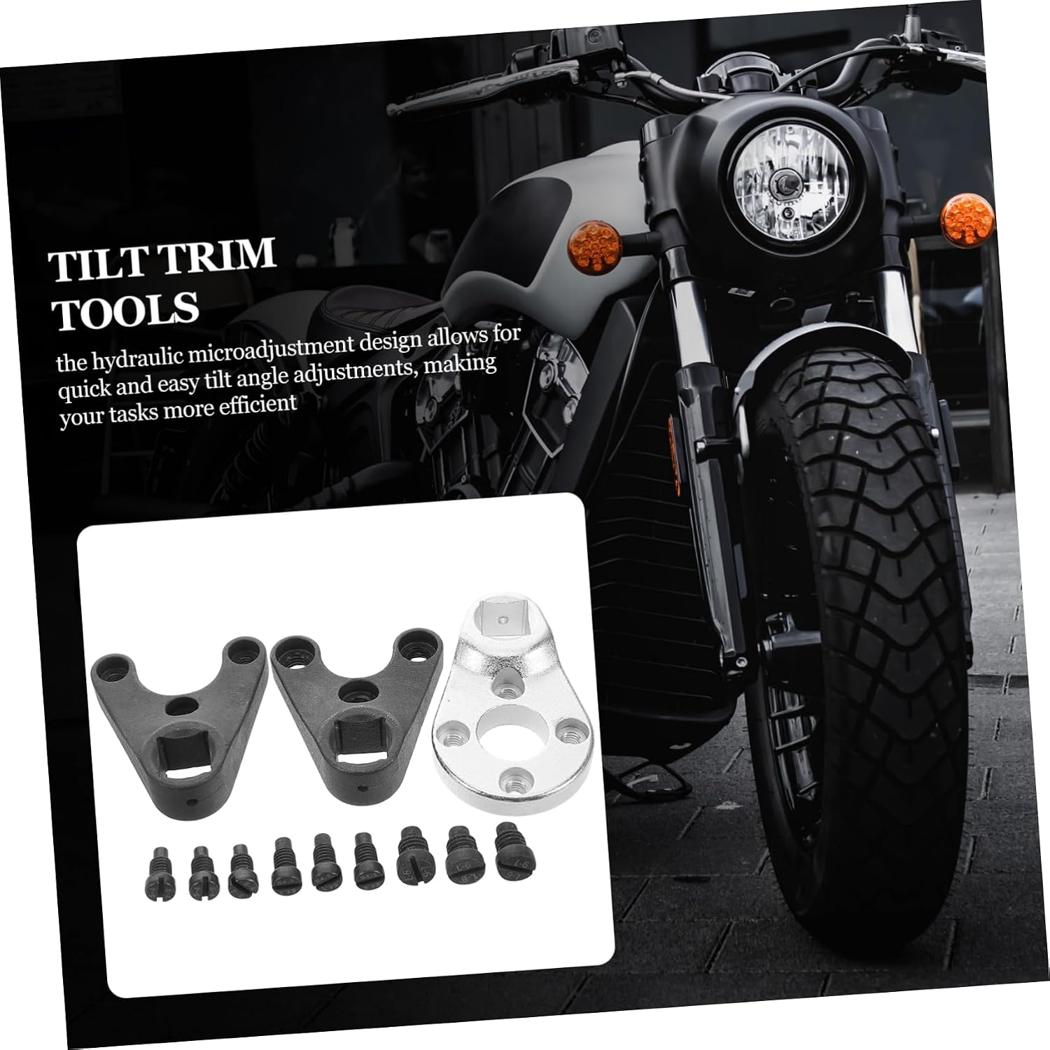 Toyvian Outboard Trim Tilt Pin Wrench Tool Set Precision Spanner Wrench Compatible with Yamaha User Friendly Design for Swift Adjustments and Easy
