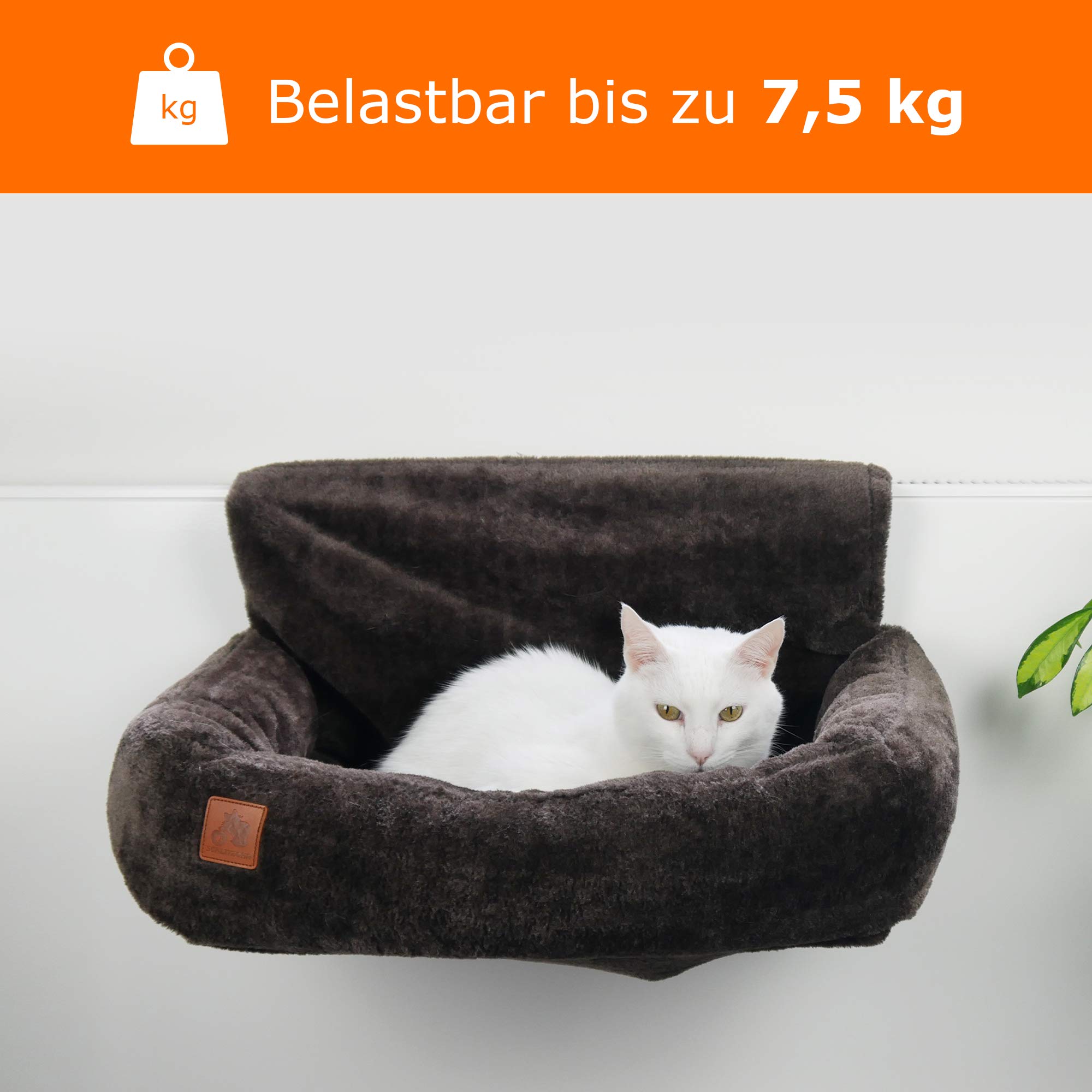Lucky | legowisko dla kota Premium | przytulna leżanka grzewcza dla kotów