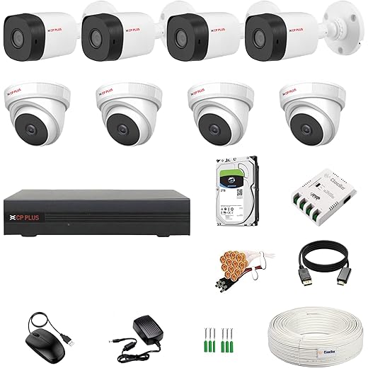 Clocite 8 Channel DVR + 5MP Camera Kit 2TB