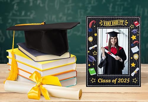 Vista 47 de PETCEE Regalos de graduación de jardín de infantes – Marco de fotos de graduación de jardín de infantes 2025 de 4 x 6 pulgadas, marco de fotos