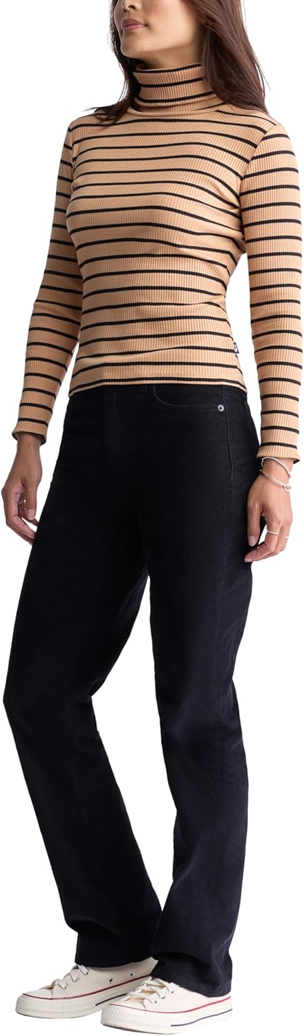 Buffalo David Bitton Womens Mavra Ls Ribbed Turtleneck - Image 5