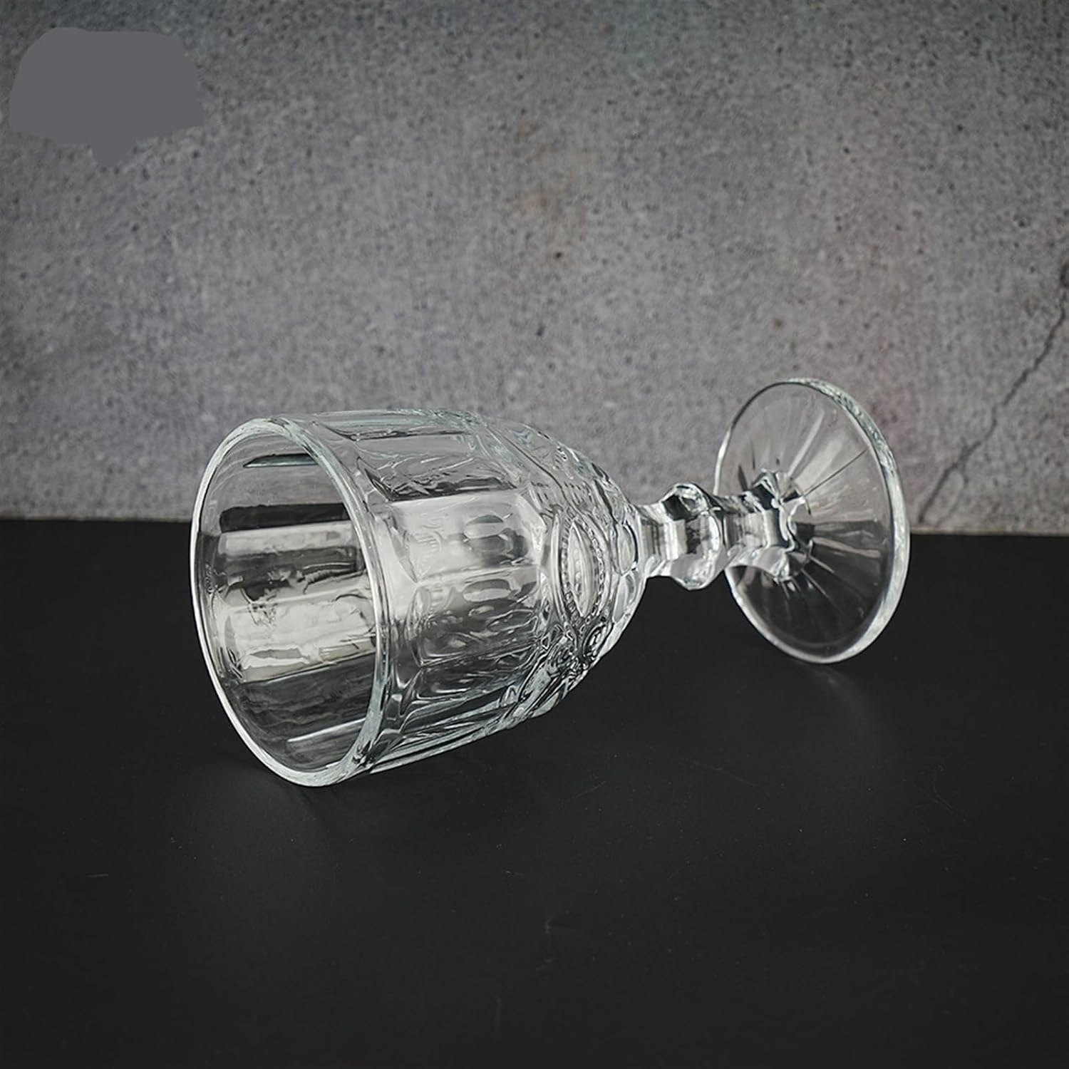 Goblet,Drinking glasses Relief glass Goblets Red Wine Glasses thickened wine Fruit