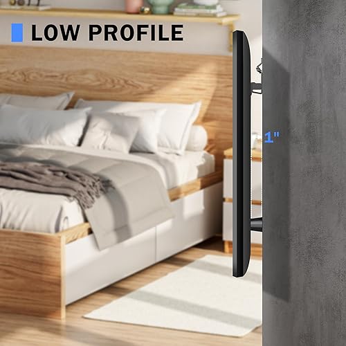 Miniatura 3 de Soporte de pared para TV sin pernos, colgador de TV sin tachuelas para la mayoría de televisores de pantalla plana de 32 a 75 pulgadas, soporta