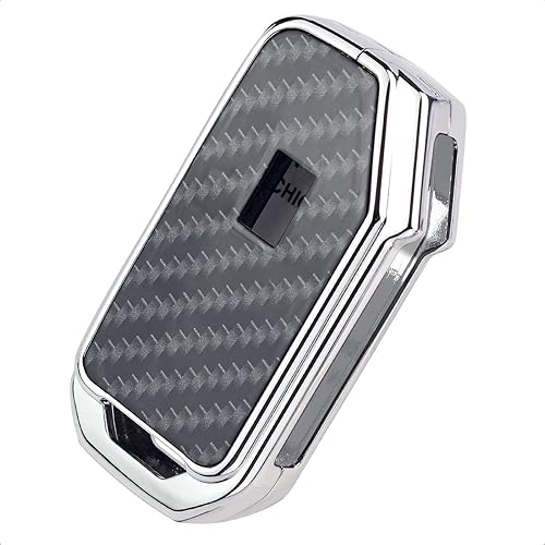 Carcasa de aleación de zinc plateado compatible con KIA CEED CERATO Forte NIRO SELTOS Sorento Soul SPORTAGE Telluride 5 botones sin llave accesorio