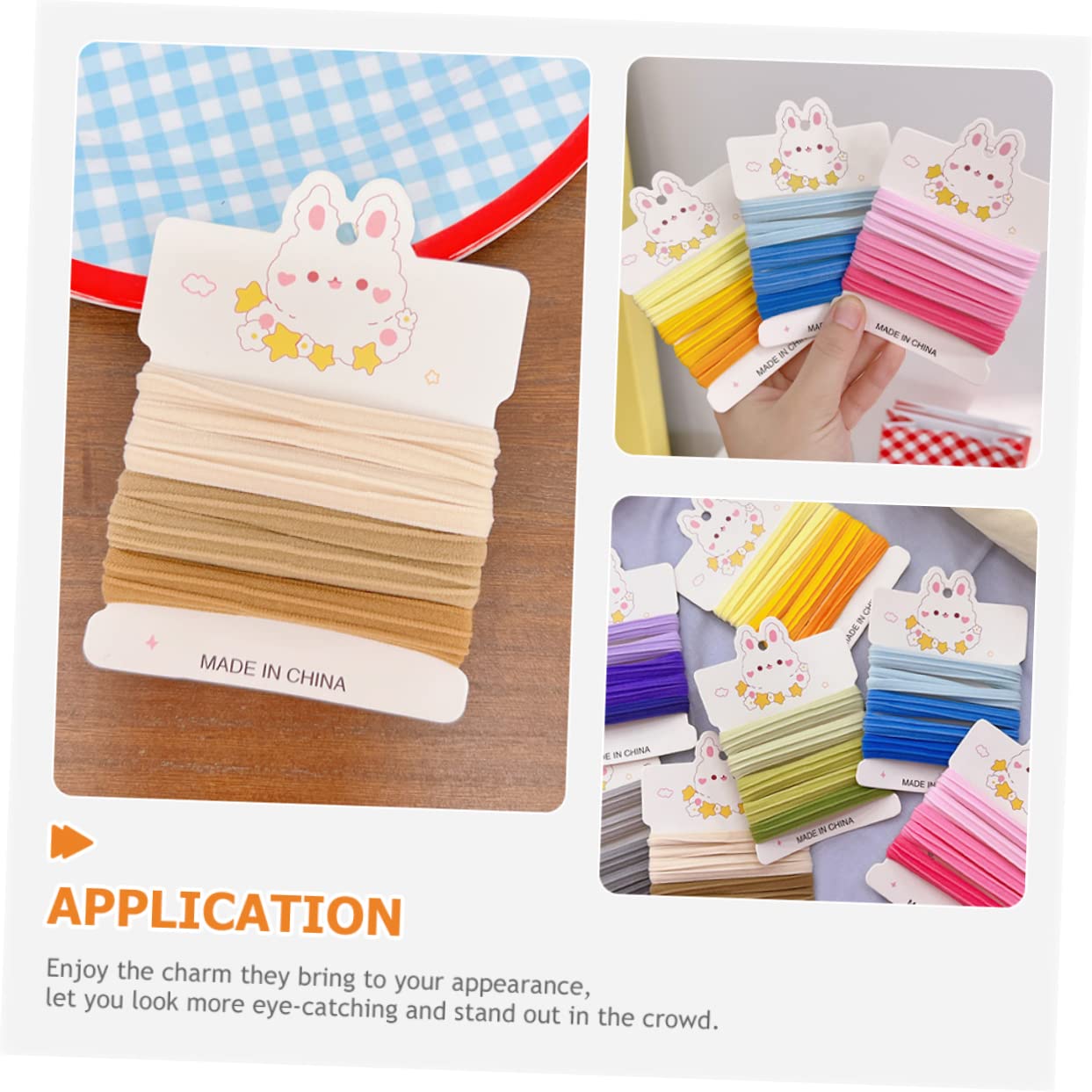 FOMIYES 105piezas Gomillas De Pelo Elásticas Para Niñas y Mujeres Accesorios Coloridos Para Peinados Diferentes Para Cumpleaños y Festividades