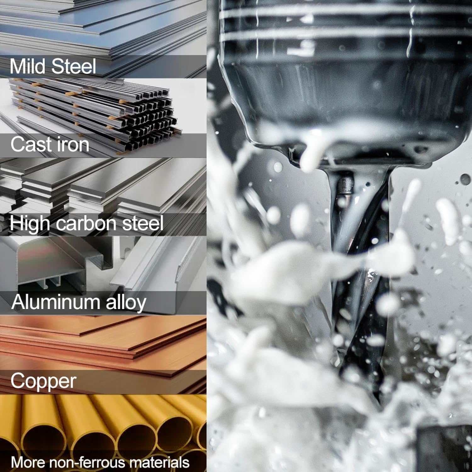 Frezy trzpieniowe z węglików spiekanych, Wiertło węglikowe 1,0-12 mm z powłoką do tokarki Frez otworów Narzędzia metalowe szt