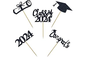 2024 Cupcake Graduation Toppers: Celebrate Your Triumph!