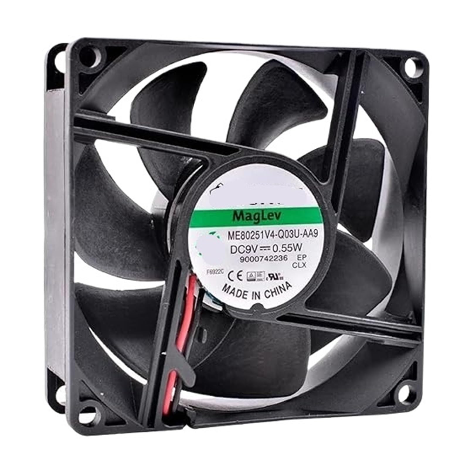 CZVJUKBYP ME80251V4-Q03U-AA9 8cm 8025 DC9V 0.55W 80x80x25mm Cooling Fan