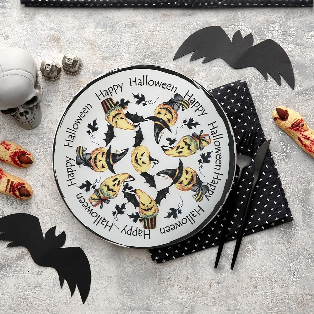 Keramika Halloween Happy 2 Servis Tabağı 26 Cm 19946