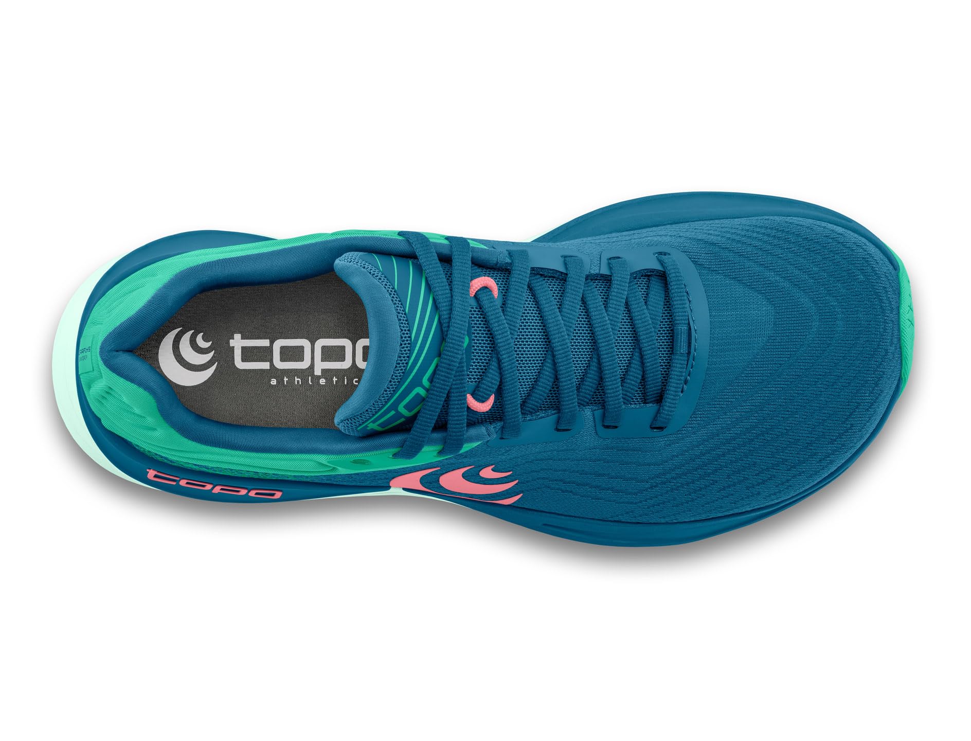 Topo Athletic Femmes Ultrafly 5 Chaussure De Running avec Stabilisateurs Chaussures De Running Blue/Aqua - Bleu