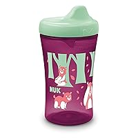 Vista 14 de NUK Hide 'n Seek Hard Spout - Vaso para sorber con boquilla dura, 10 onzas, paquete de 2, más de 9 meses