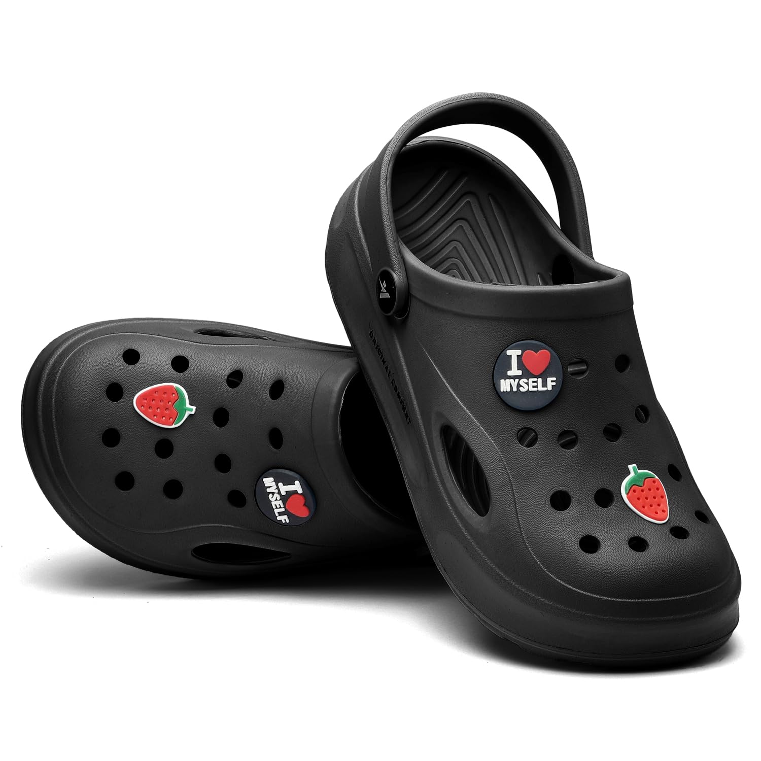 AIRSON Barbie Women Classic Casual Clogs/Sandals with Adjustable Back Strap for Adult | Comfortable & Light Weight | Stylish & Anti-Skid | Waterproof & Everyday Use Mules for Ladies/Girls Black (B0DJ5RR7ST) Amazon Price History, Amazon Price Tracker