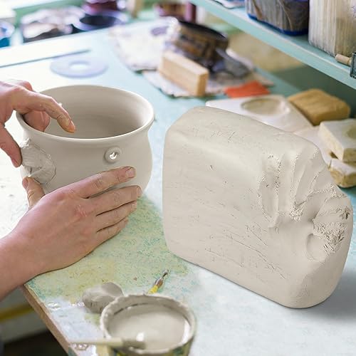 Miniatura 2 de Blisstime Arcilla seca al aire, kit de arcilla polimérica para manualidades, arcilla de modelado de 10 libras con 26 herramientas para bricolaje,