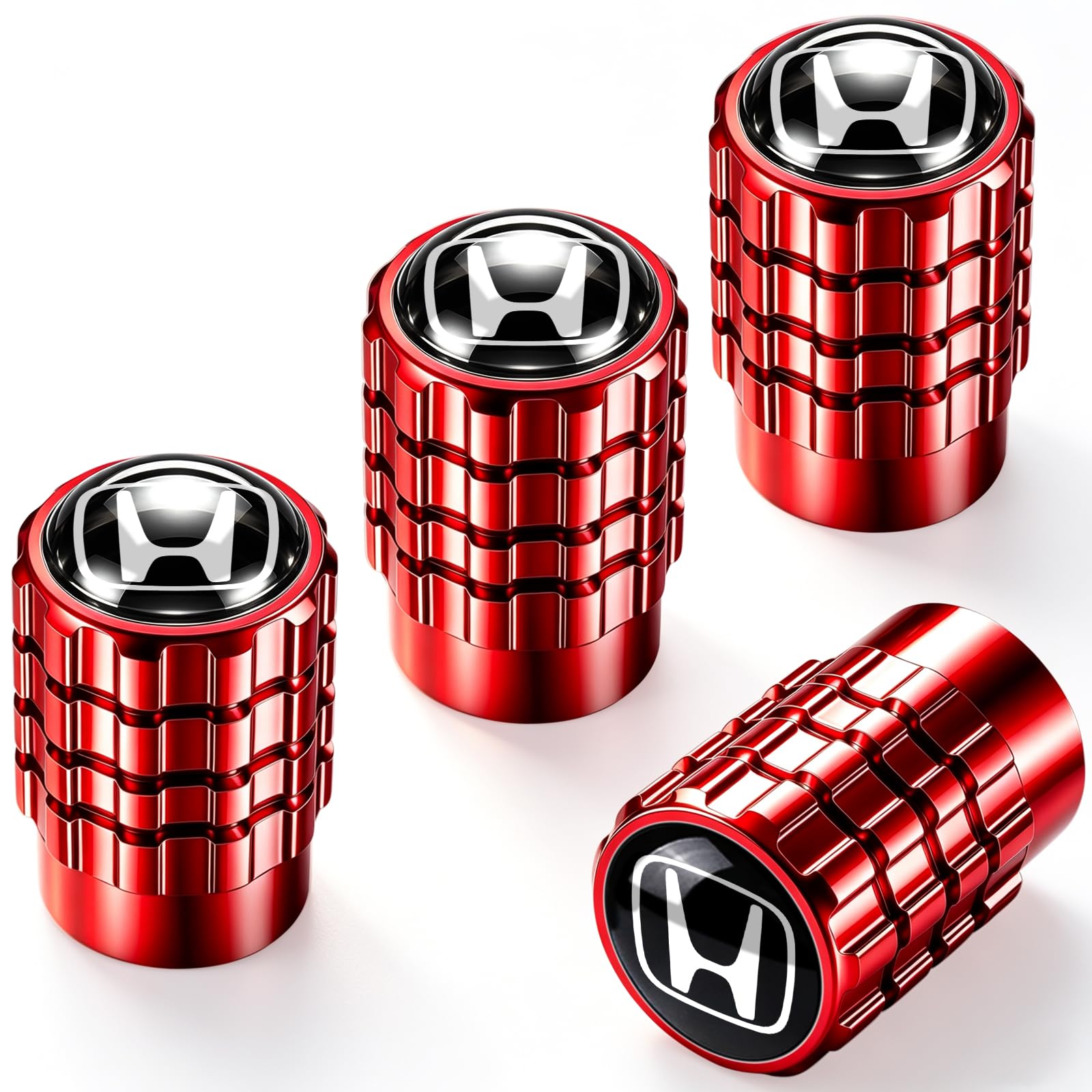 Tire Valve Stem Caps,Compatible for Honda Series Stem Cap Universal Car Air Cover Car Acc…