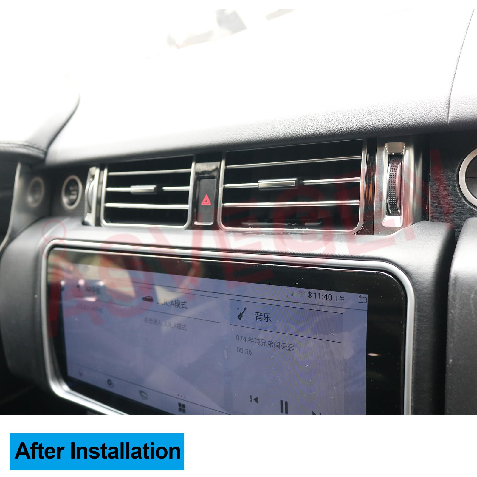 Land Rover Chrome Interior Dash AC Vent Trim Molding – 5-Year Warranty
