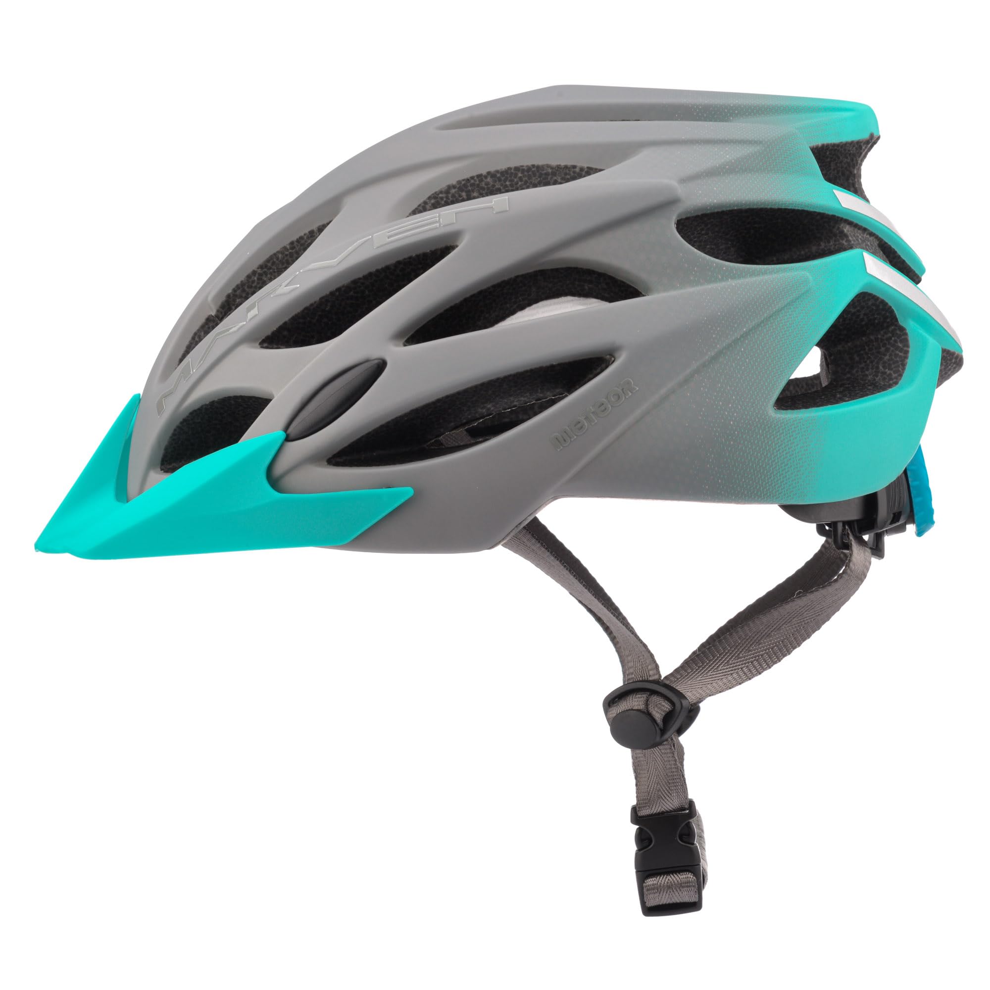 Meteor Casco Bici per Giovani e Adulti Donna e Uomo Caschi per Downhill Enduro Ciclismo MTB Helmet Ideale per Tutte Le Forme di attività in Bicicletta Marven