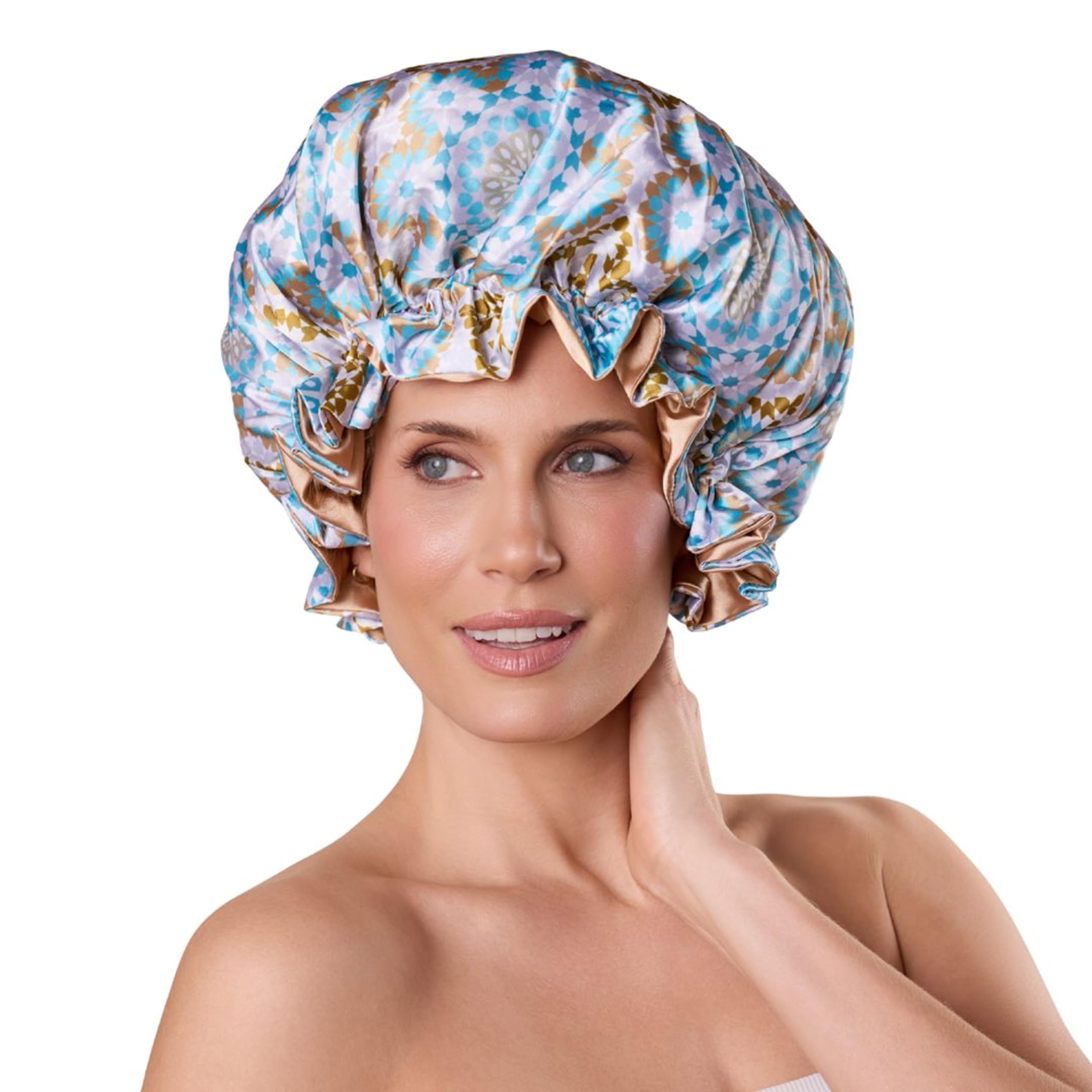 Bounce Curl Reversible Satin Hair Bonnet