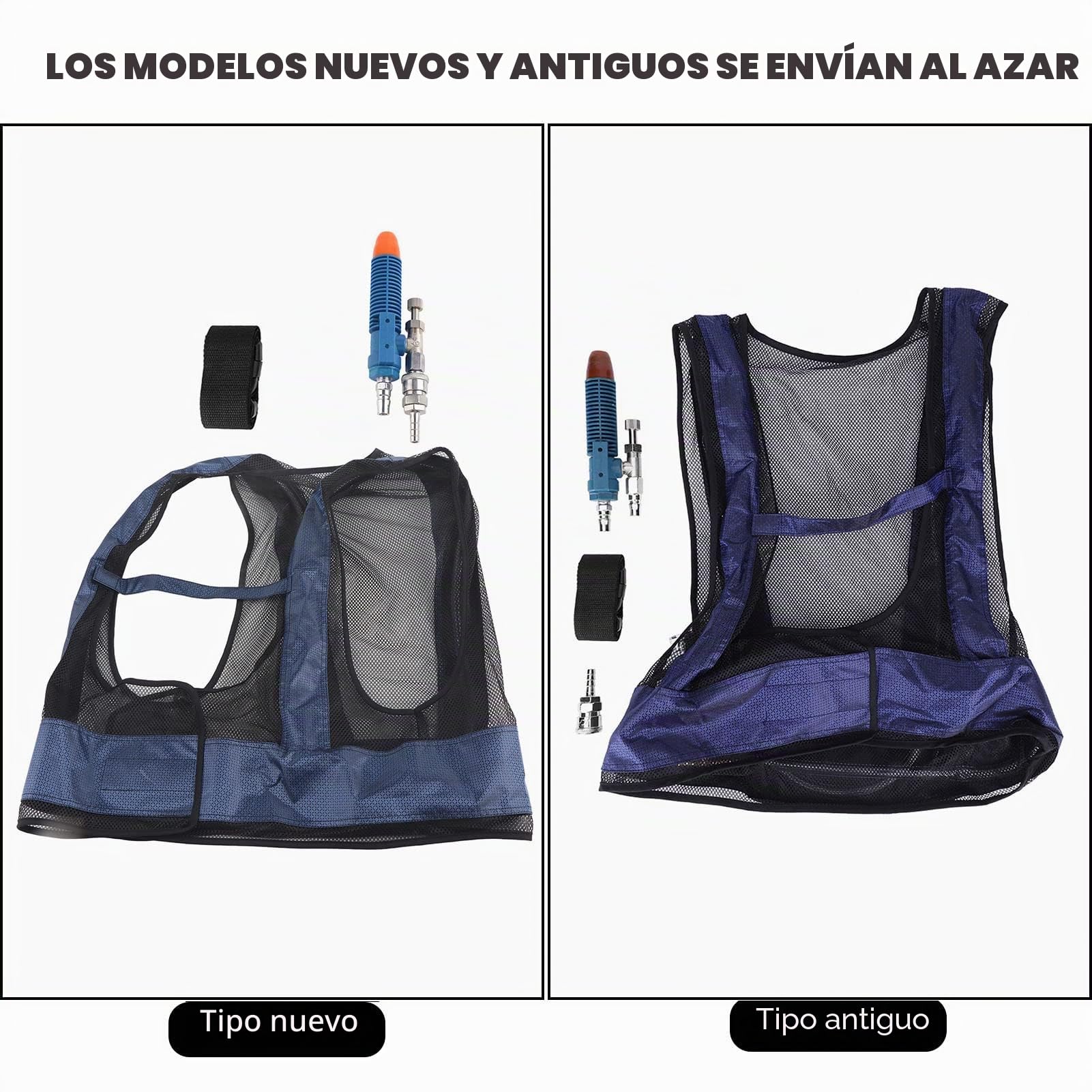 aqxreight Chaleco Refrigerante con Aire Comprimido para Soldadura Chaleco De Enfriamiento con Tubos De Acero Chaleco Acondicionador De Aire Industrial Sin Electricidad
