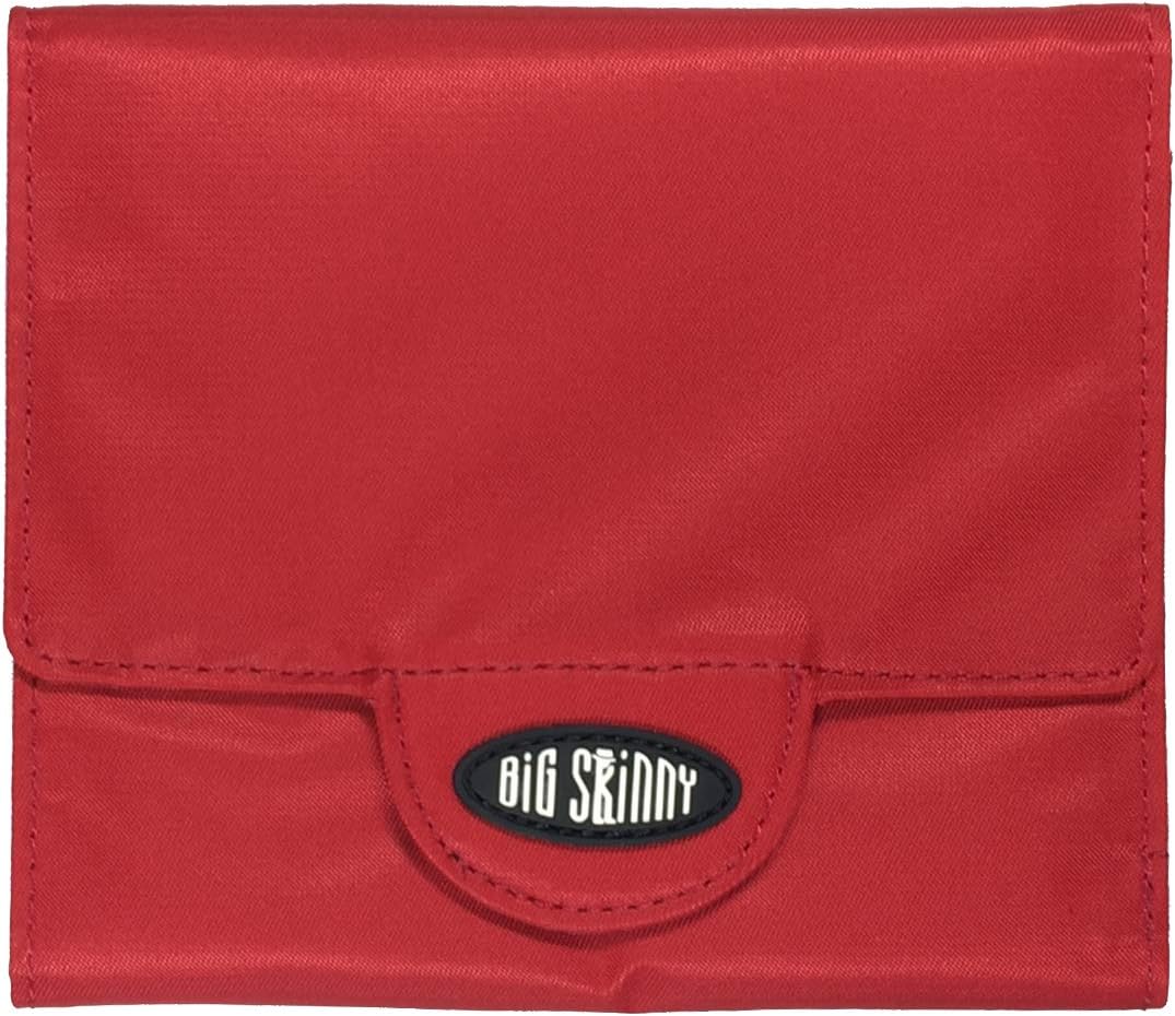 Big Skinny Women's Trixie Tri-Fold Slim Wallet, Holds Up to 30 Cards