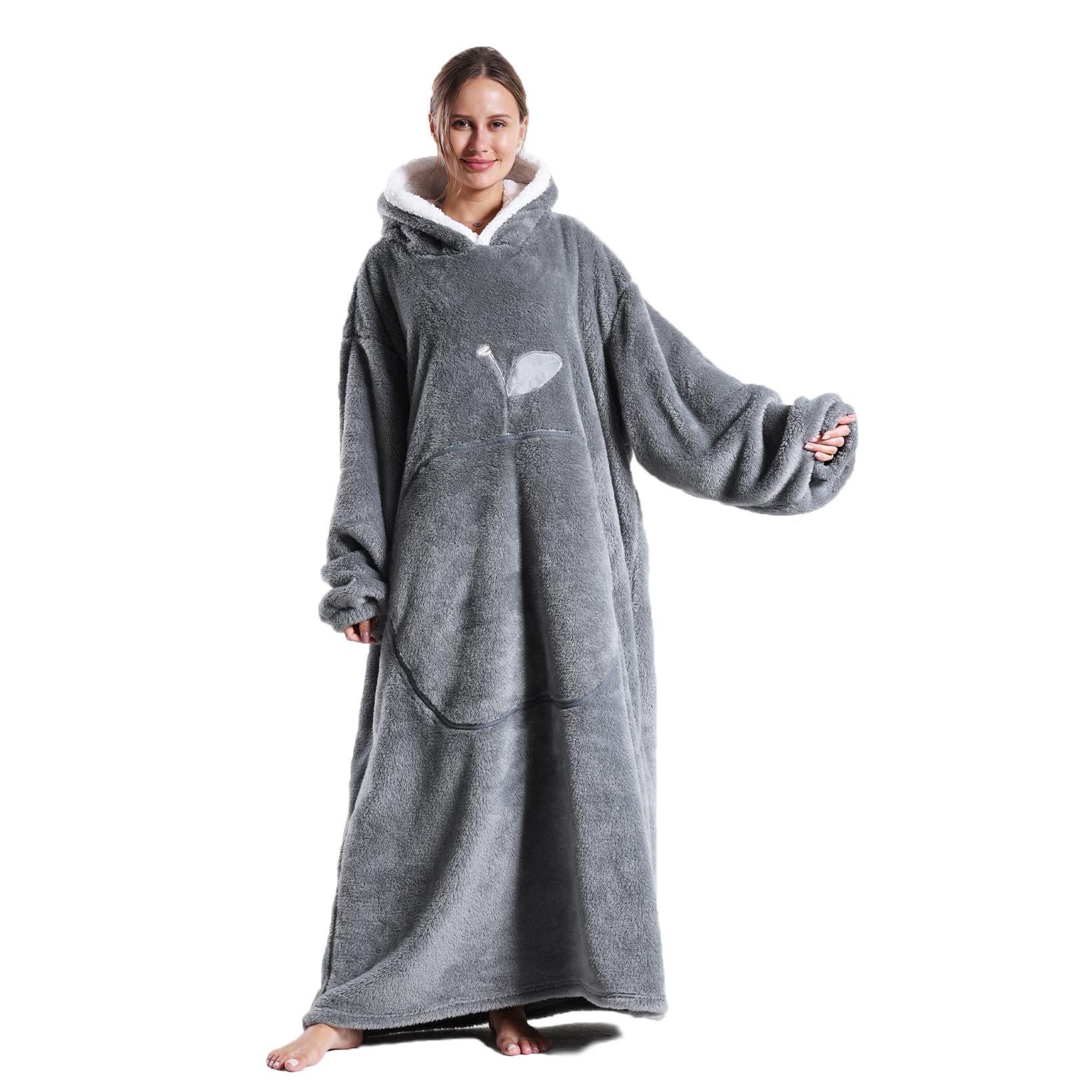 Spider Hoodie Comfy Soft Plush Oversized Blanket Hoodie For Women