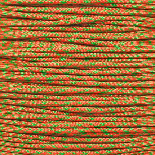 Paracord Planet 550 Paracord – Camo Colors – Ideal for Fishing Lines, Snares, Bracelets, Emergency and Survival Situations (100 Feet, Safety Camo)