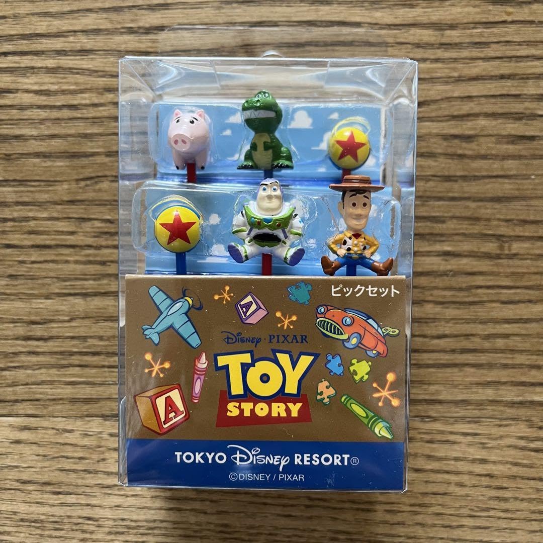トイストーリーマニア　ランチピック メール便対象品】 ランチ ピックス 9本入 [3柄×3本入] トイ
