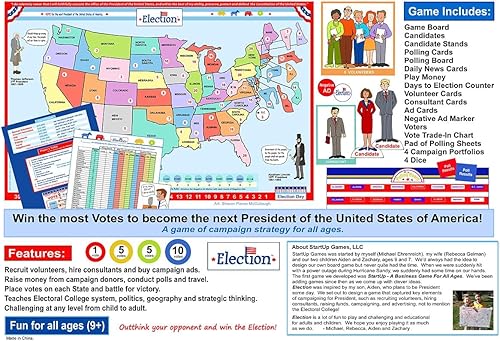Miniatura 2 de Juego de mesa electoral