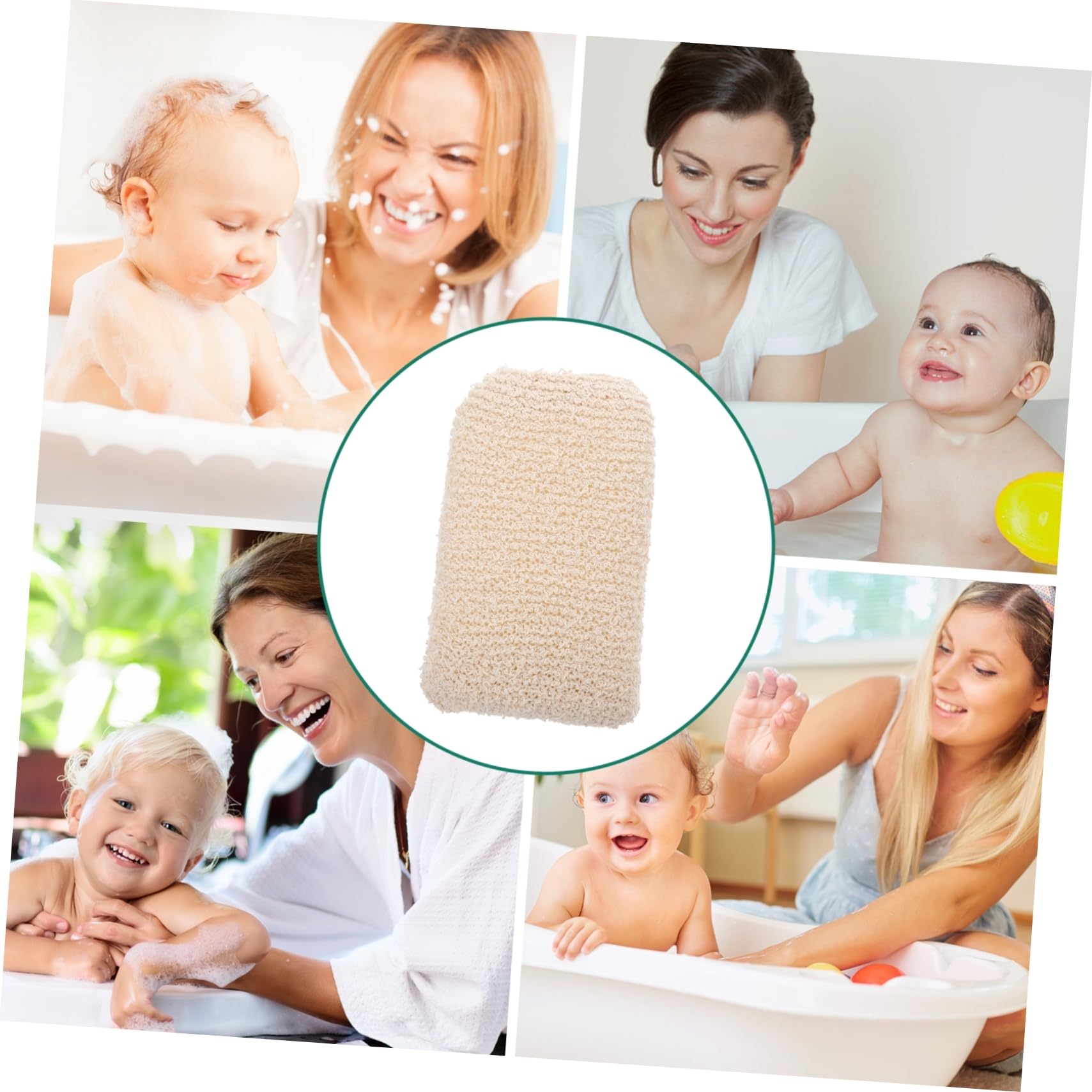 DOITOOL 12pezzi Spugne Da Bagno Per Ragazzo Ragazza Spugne Esfolianti Naturale Massaggio e Pulizia Della Accessori Per Bagnetto Morbide e Assorbenti