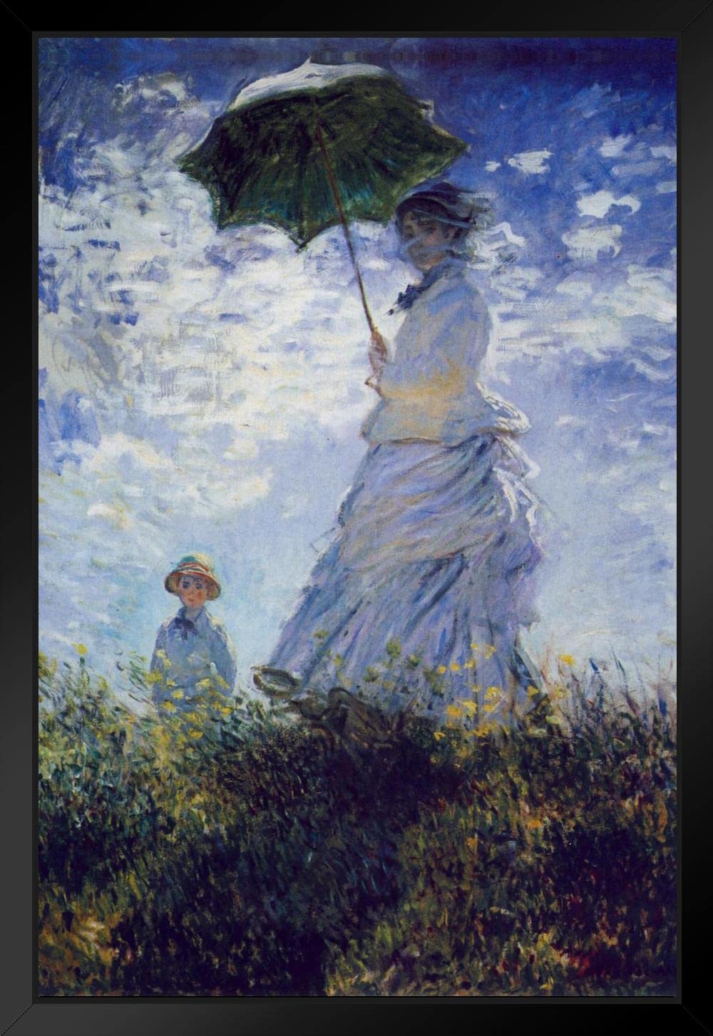 Amazon.com: Claude Monet Woman with a Parasol Madame Monet and Her