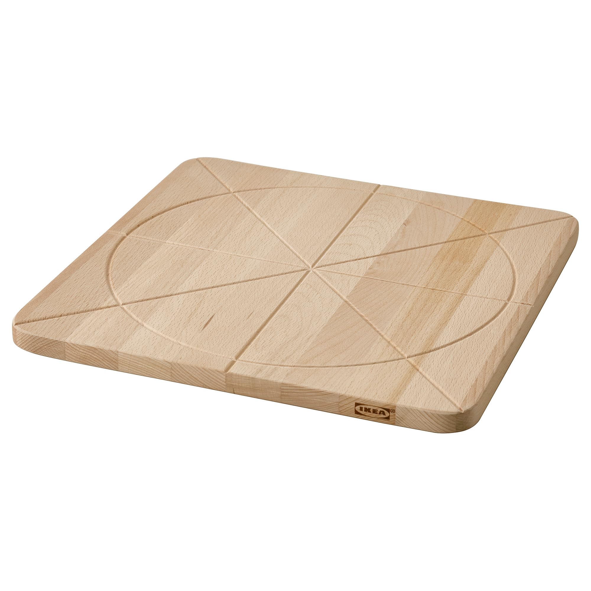 Planche à découper en hêtre SÅPÖRTMAL 35x35 cm pour cuisine