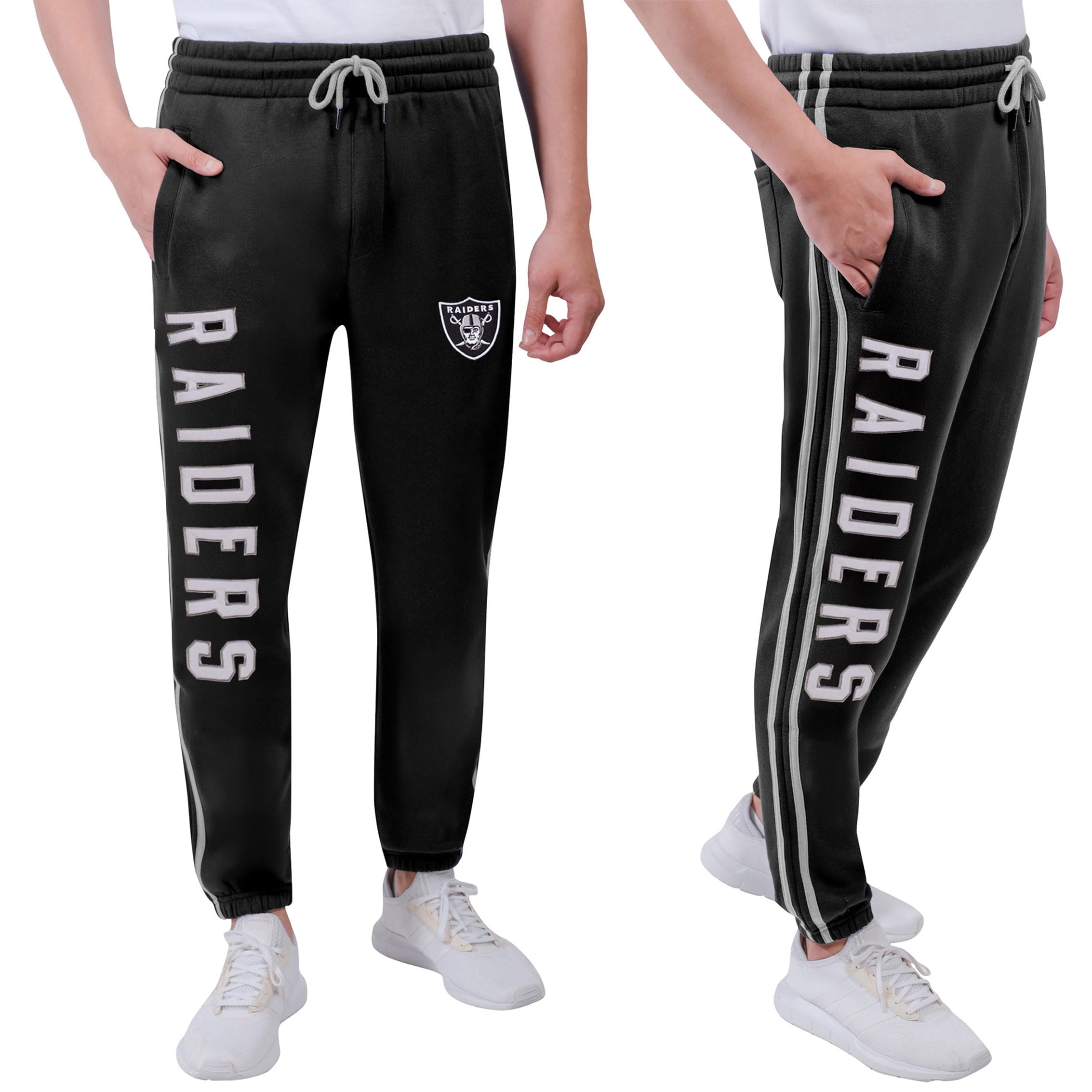 Ultra Game Adults NFL Official Active Super Soft Fleece Game Day Jogger Sweatpants