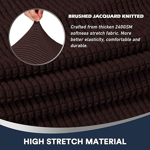 Miniatura 4 de Fundas elásticas para reposabrazos de sofá, fundas de elastano jacquard para sillas y sofás, fundas antideslizantes para reposabrazos con