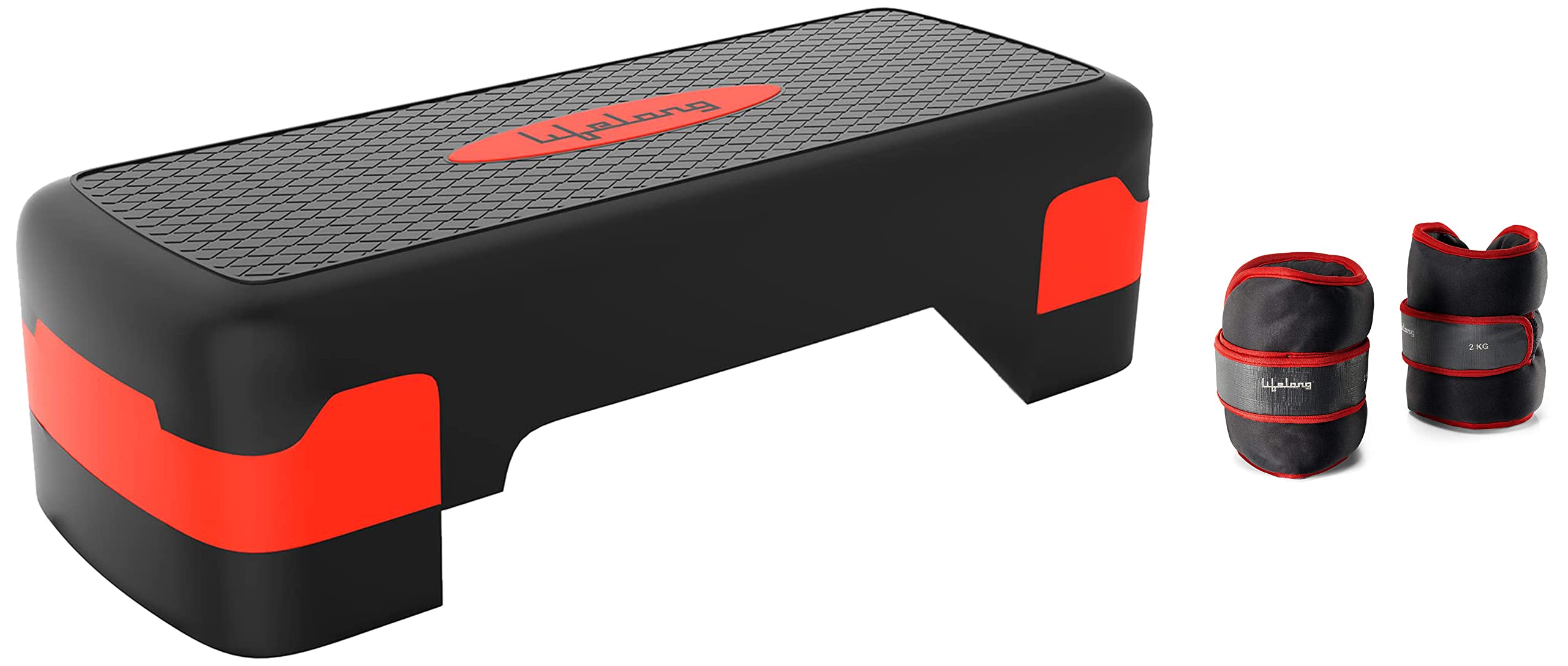 See full amazon price history chart for Lifelong LLAS01 Polypropylene Aerobics Stepper (Black and Red) & Adjustable Sand Filled Ankle Weight Pair for Running, Jogging, Cycling for Both Men and Women (Black, 2 Kg and 4 Kg) Lifelong LLAS01 Polypropylene Aerobics Stepper (Black and Red) & Adjustable Sand Filled Ankle Weight Pair for Running, Jogging, Cycling for Both Men and Women (Black, 2 Kg and 4 Kg) (B09SG8T6SP) Amazon Price History, Amazon Price Tracker
