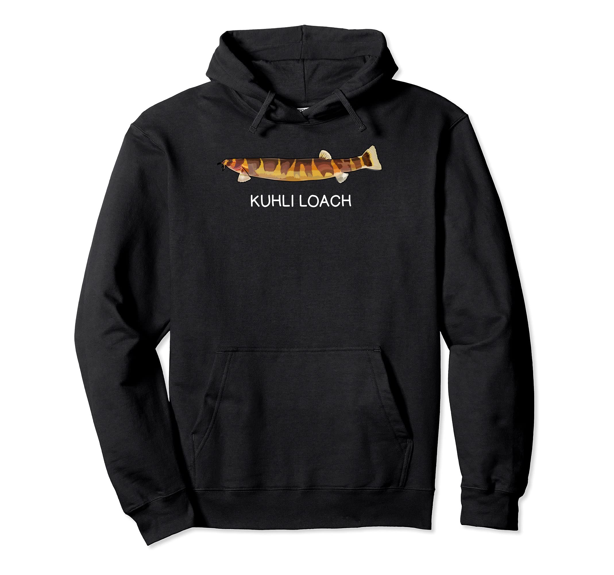 Kuhli Loach Freshwater Aquarium Fish Pullover Hoodie