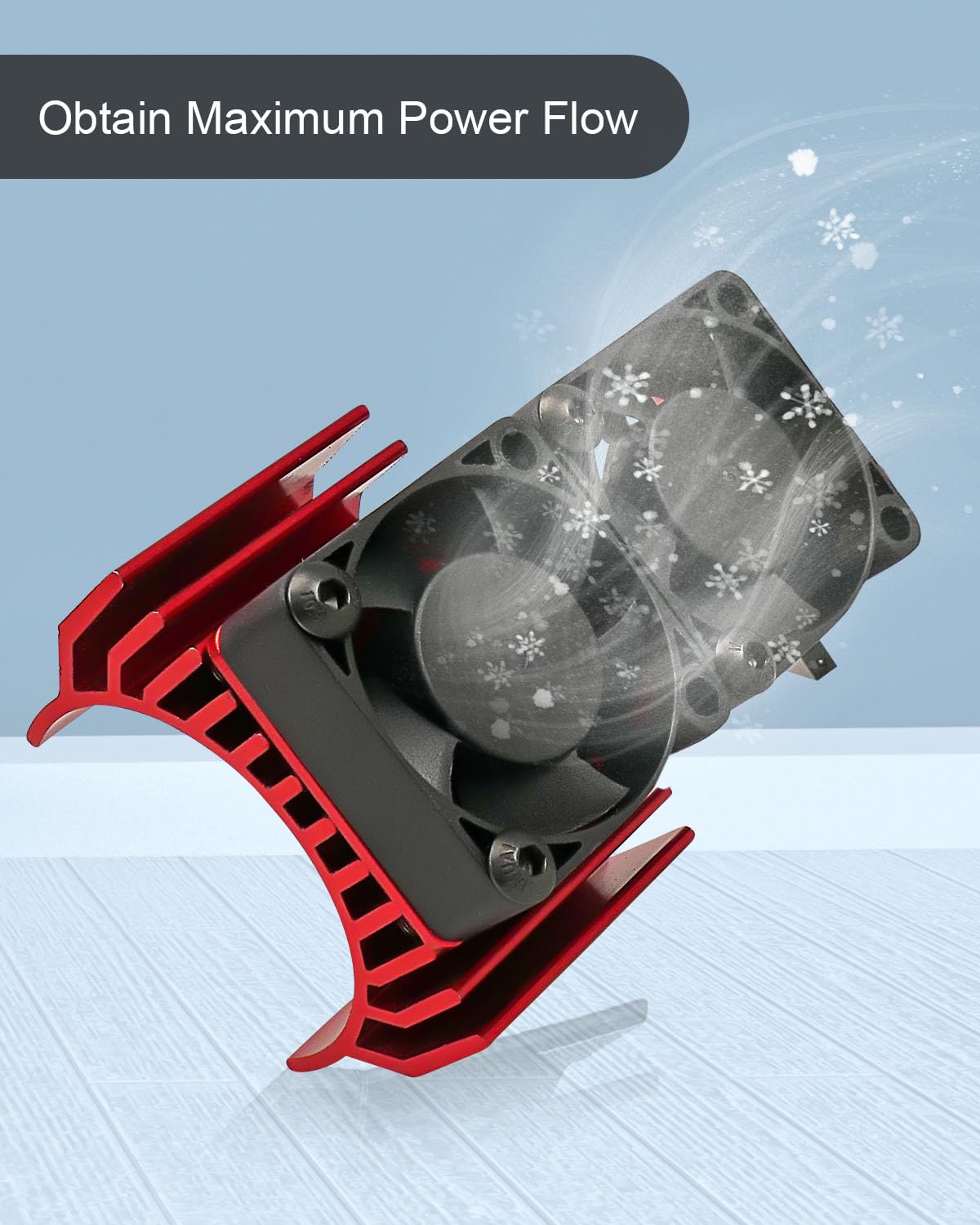 Snapklik.com : VXL-3s ESC Cooling Fan And Motor Cooling Dual Fan Set ...