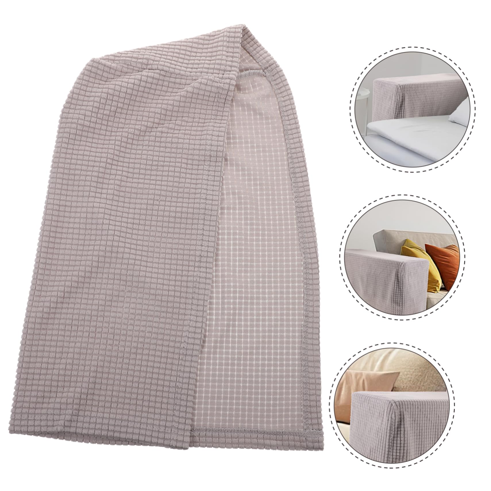 TOPBATHY 4 Paar Sofaschoner Sofas Armmanschetten Couch Bürostuhl Armbezüge Stuhlbezüge Dehnbare Sofa Armlehnenbezüge Armbezüge Für Sofa Stuhl Armschoner Polarfleece