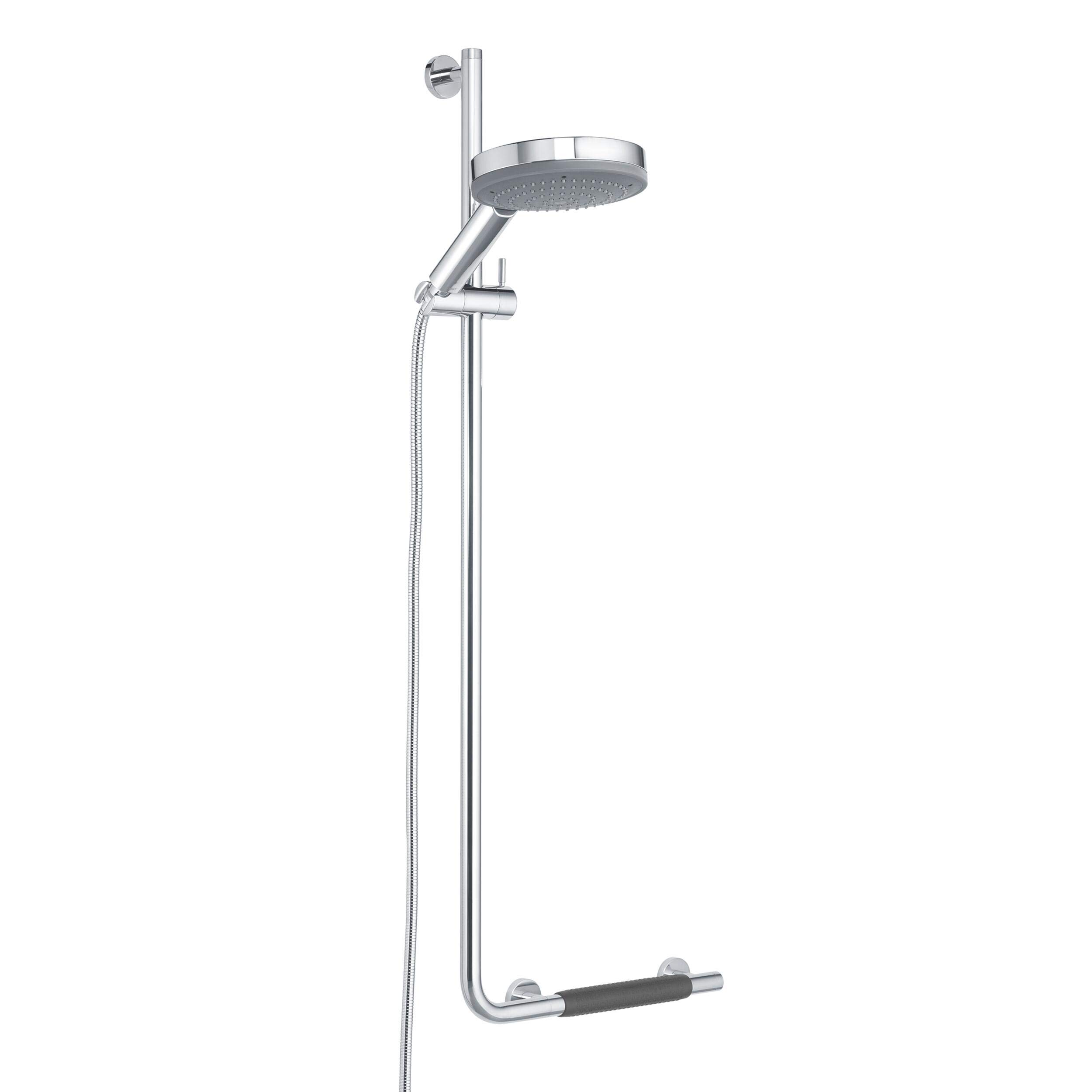 TIGER Boston Comfort & Safety Maniglione di Sicurezza, Acciaio (Inox Lucidato), 45,3 x 114 x 7,7 cm