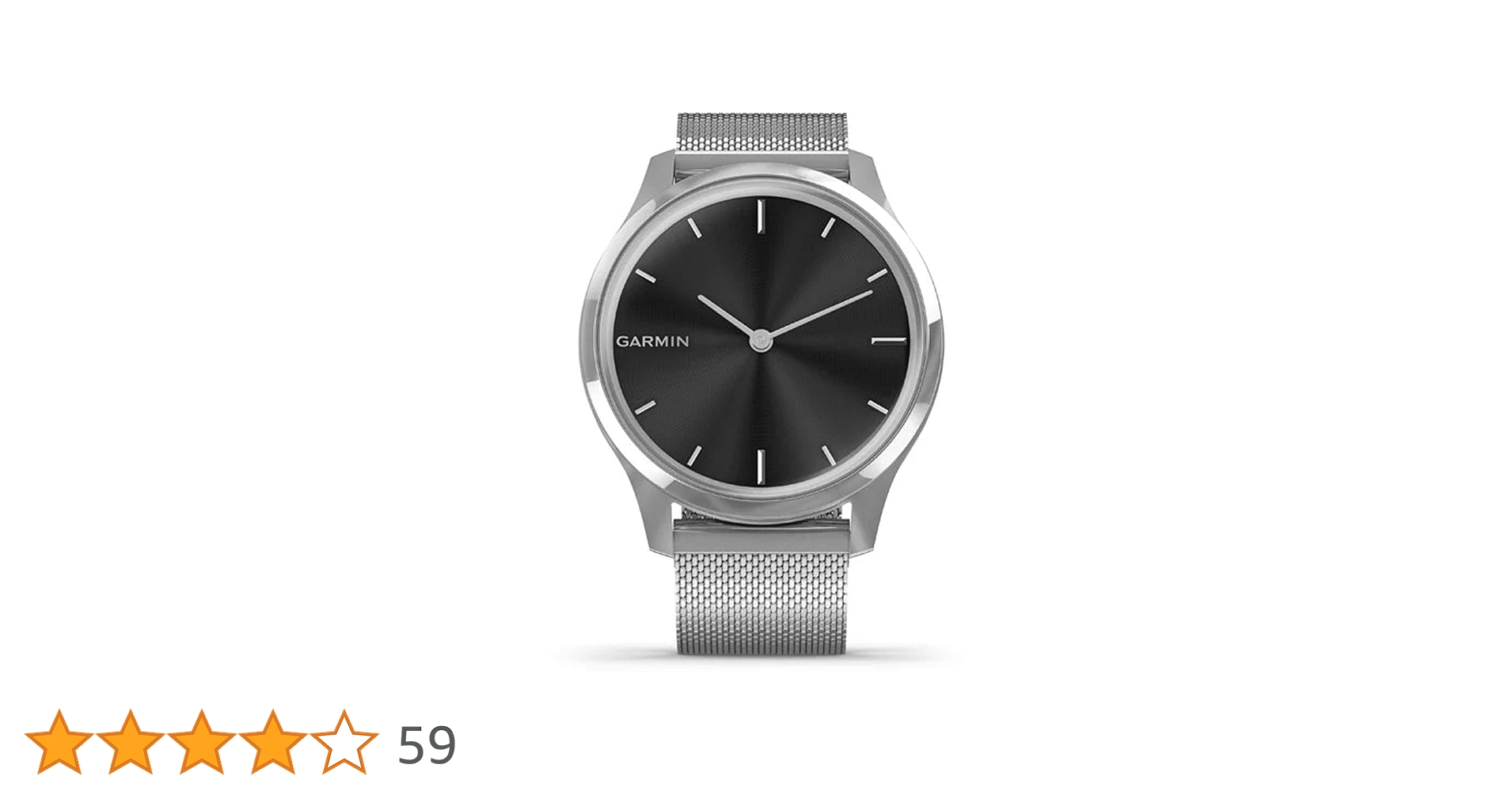 Garmin vivomove Luxe, Hybrid Smartwatch with Real Watch