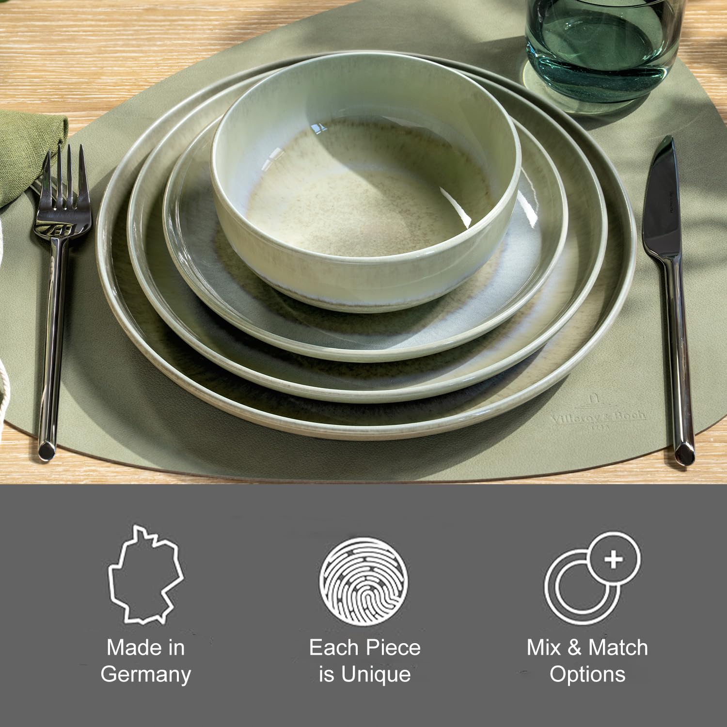 Perlemor Alga Kaffeetasse, 190 ml, grün - Villeroy & Boch