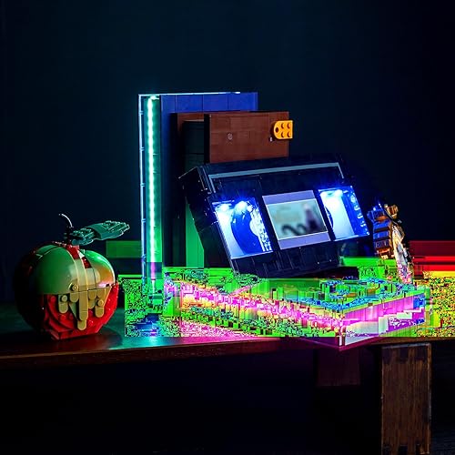 Bourvill Iluminación LED para Lego Disney Villain Icons 43227, luz creativa compatible con Lego 43227 versión clásica (solo luces, sin modelo)