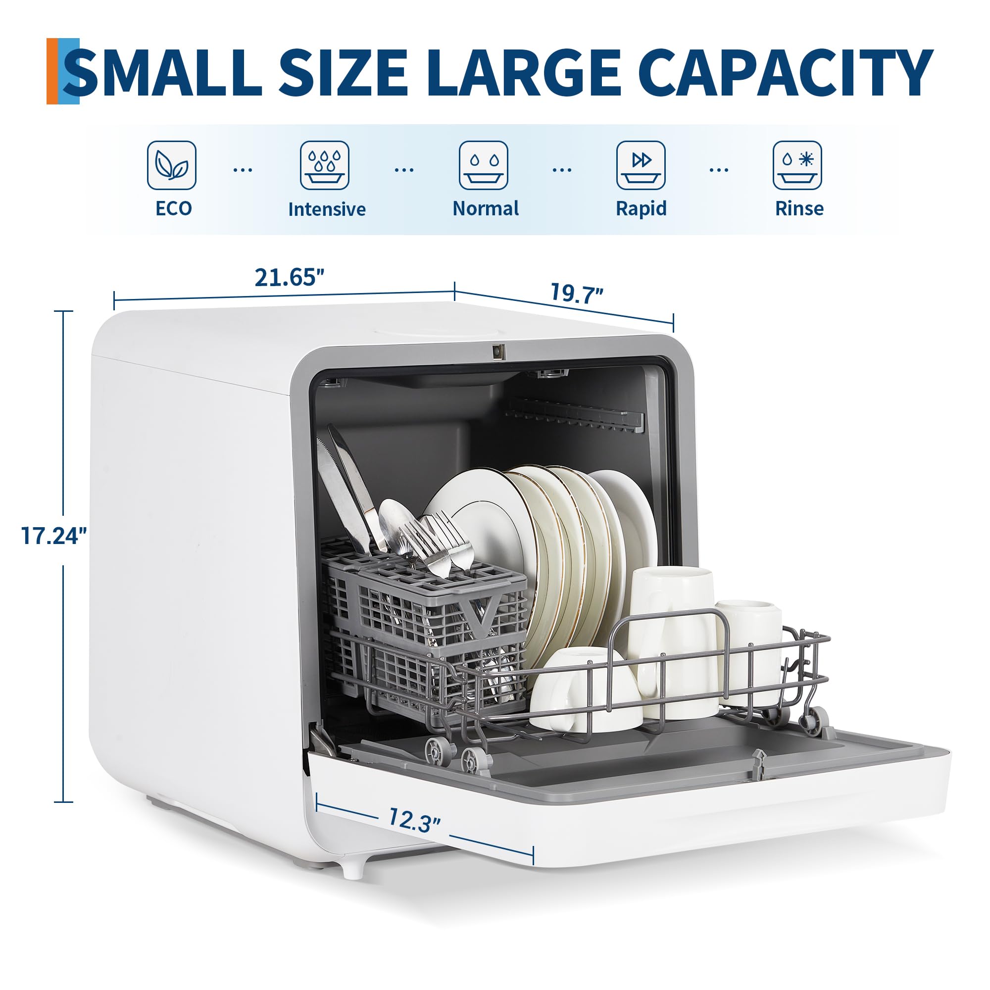 Freestanding Dishwashers Non Integrated Dishwasher Amazon
