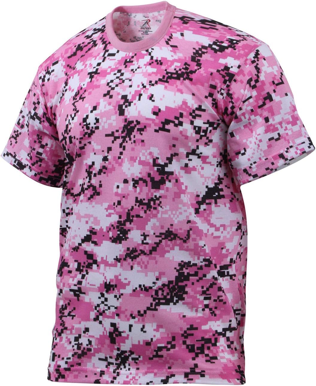 Rothco T-Shirt/Digital Pink Camo, X-Small - Image 2